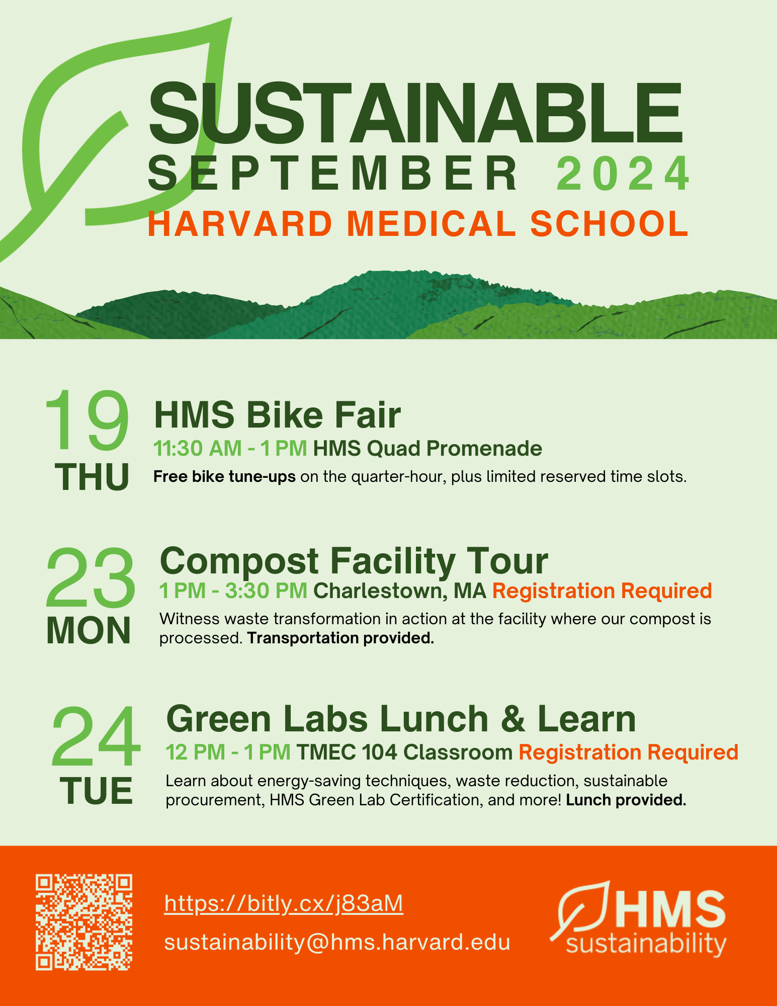 Sustainable September Flyer