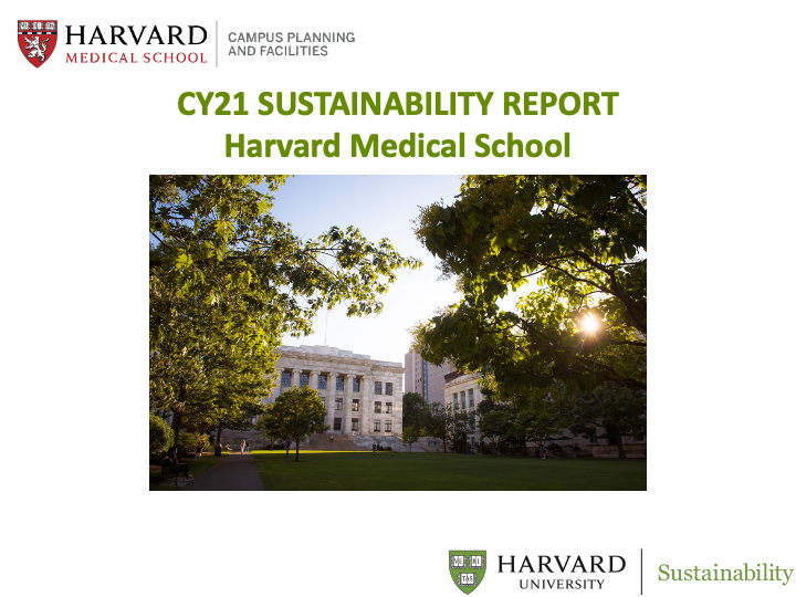 CY21 Sustainability Report Cover